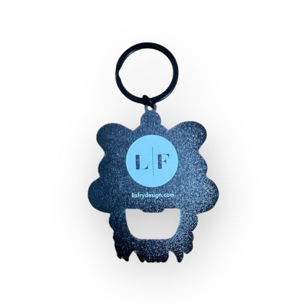 TST Lion Enamel Keyring & Bottle Opener – Hong Kong Souvenir Gift | Liz Fry Design