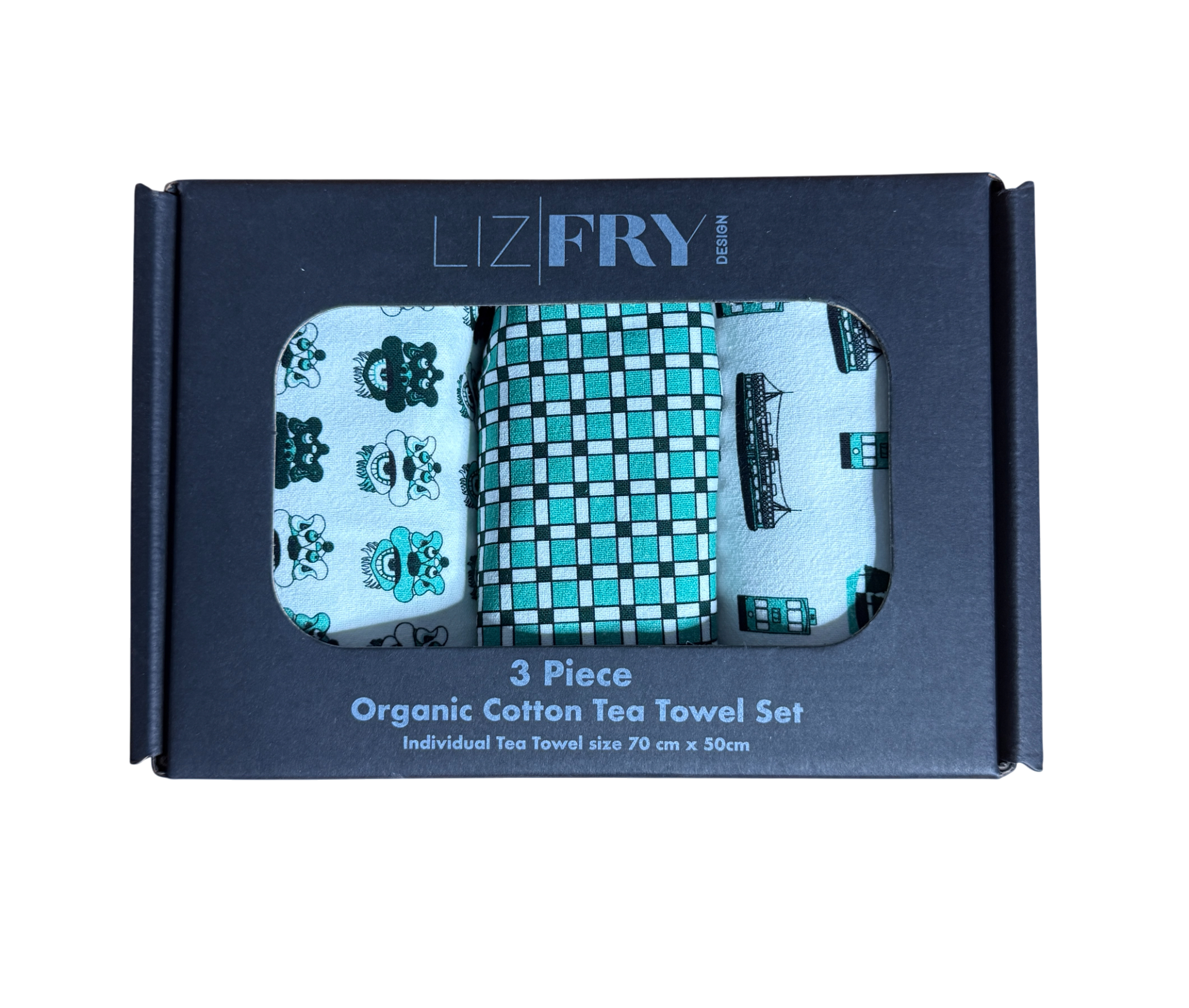 3pc tea towel set - GREEENs boxed