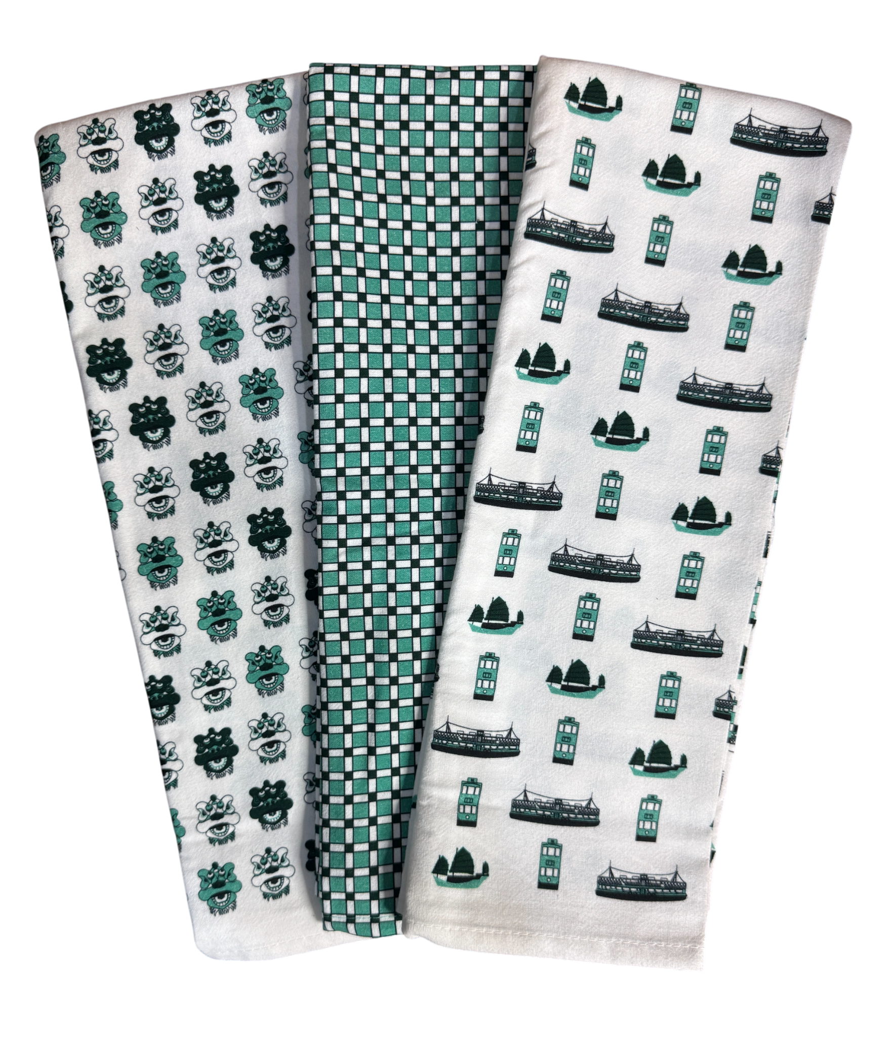 3pc tea towel set - GREEENs boxed