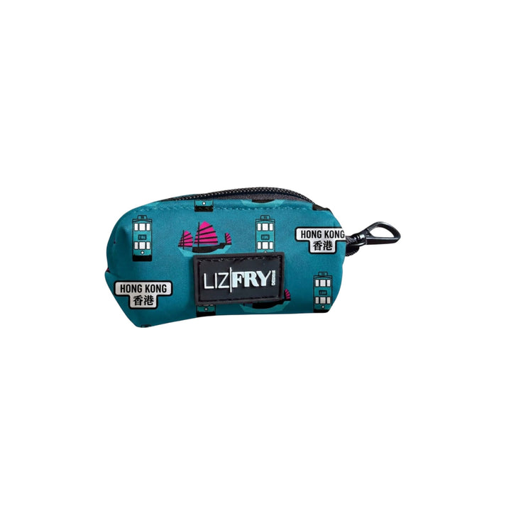 HK Transport – Teal Poo Bag Holder