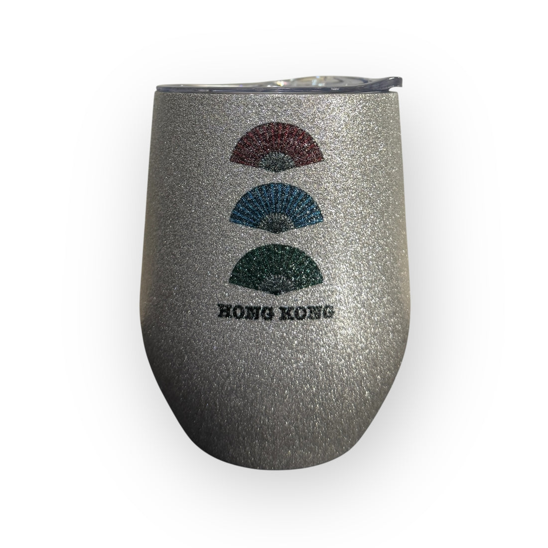 Ap Liu Street Fans Print Stainless Steel Wine Cup – Double-Walled Insulated Tumbler