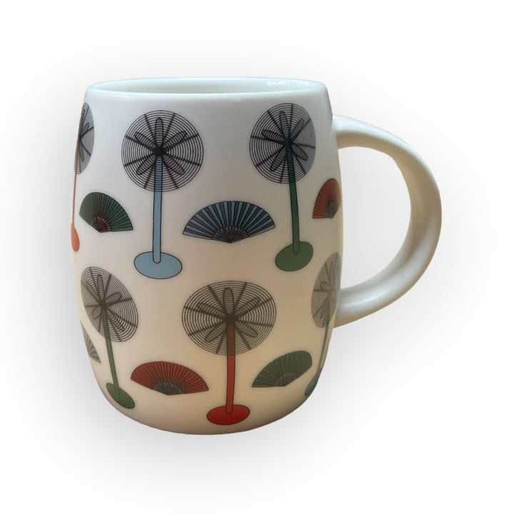 Ap Liu Street Fans Print Ceramic Mug | Hong Kong Inspired Drinkware