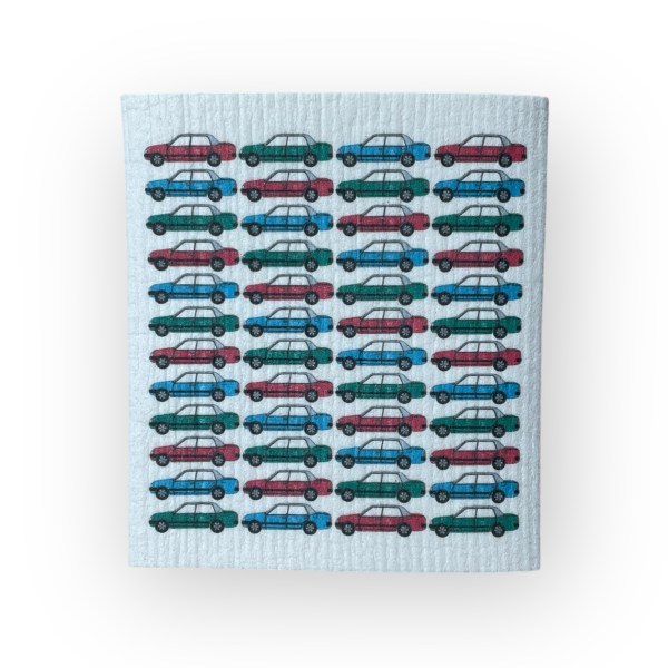 Biodegradable Cloth Set – 4 Hong Kong Themed Dishcloths