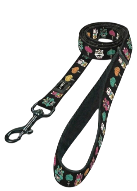 Lion, Cat, Lantern – Black Dog Lead