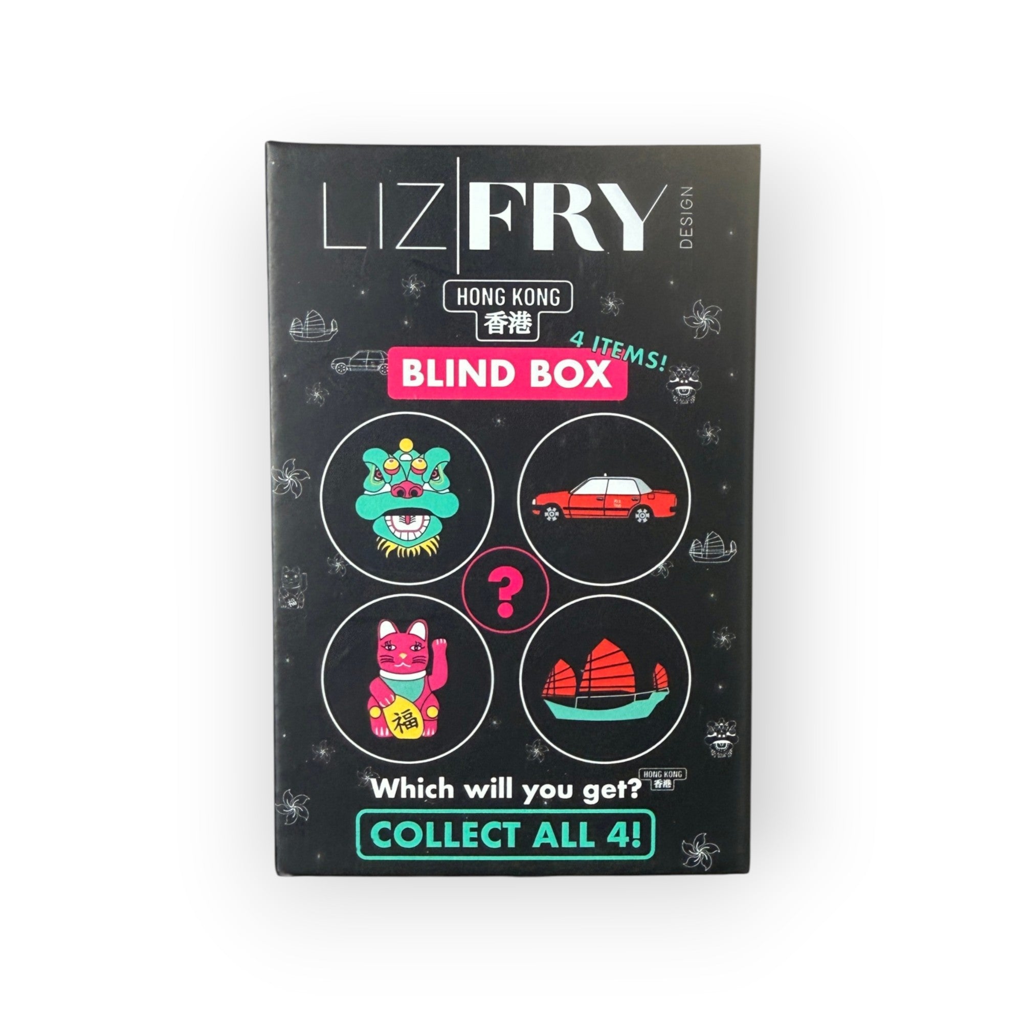Hong Kong Collectible Blind Box – 4 Surprise Items