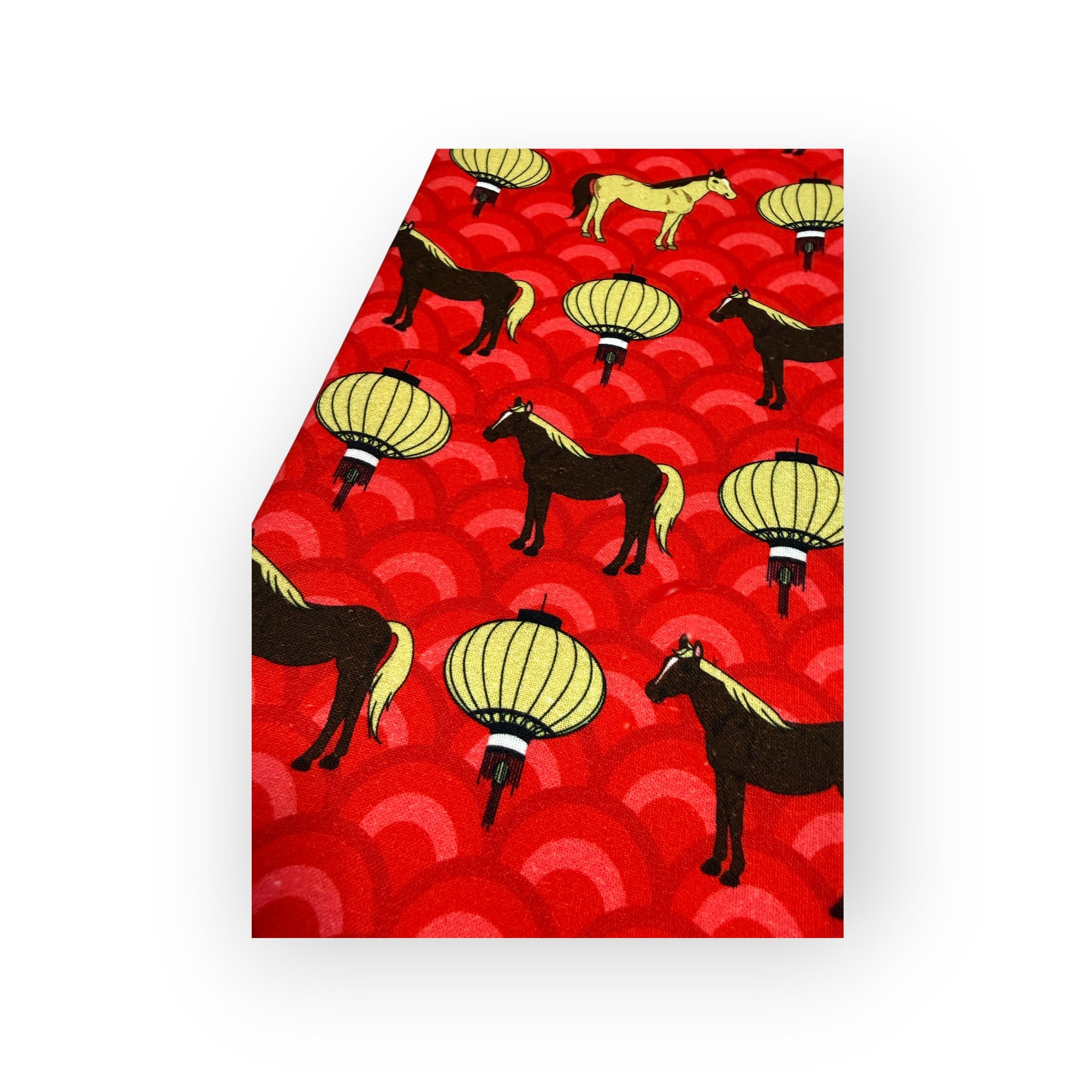 CNY Horse tea towel - hanger