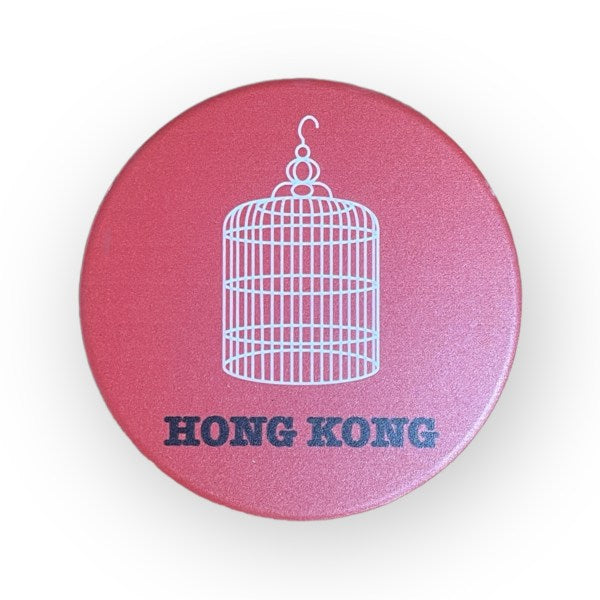 Hong Kong Neons Ceramic Coaster Set of 4 – Vibrant Homeware, Cork-Backed