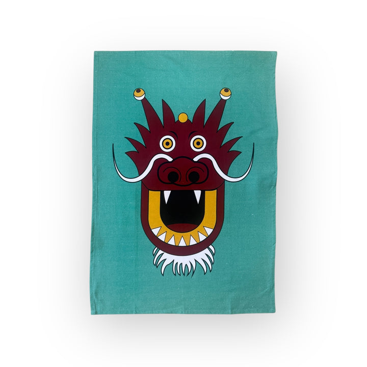 Dragon Head Tea Towel