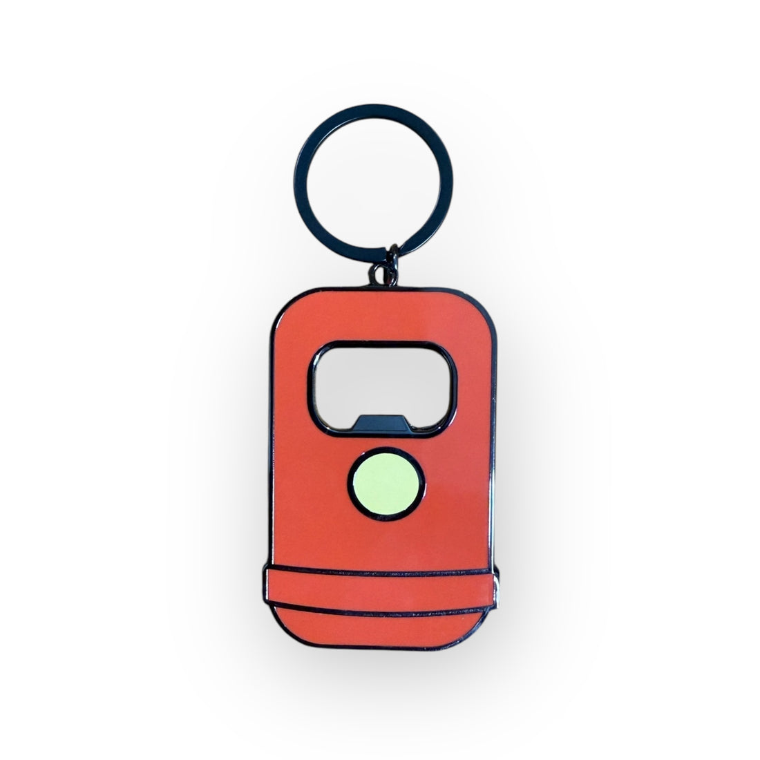 HK Bin Enamel Keyring & Bottle Opener – Hong Kong Souvenir Gift | Liz Fry Design