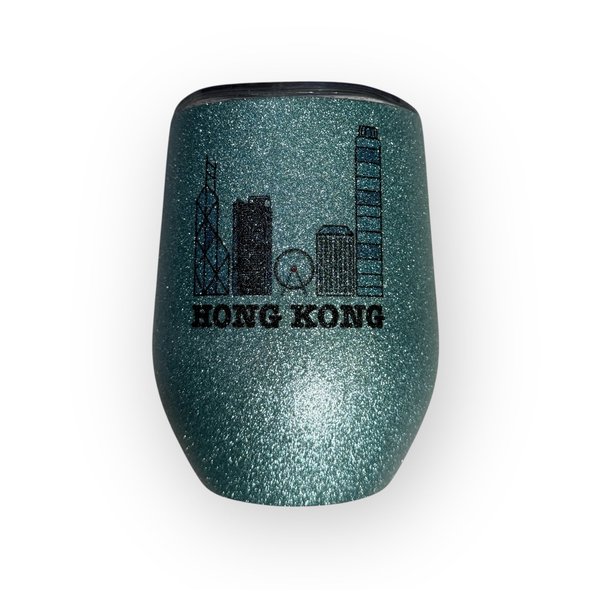HK Skyline Print Stainless Steel Wine Cup – Insulated Stainless Steel Tumbler