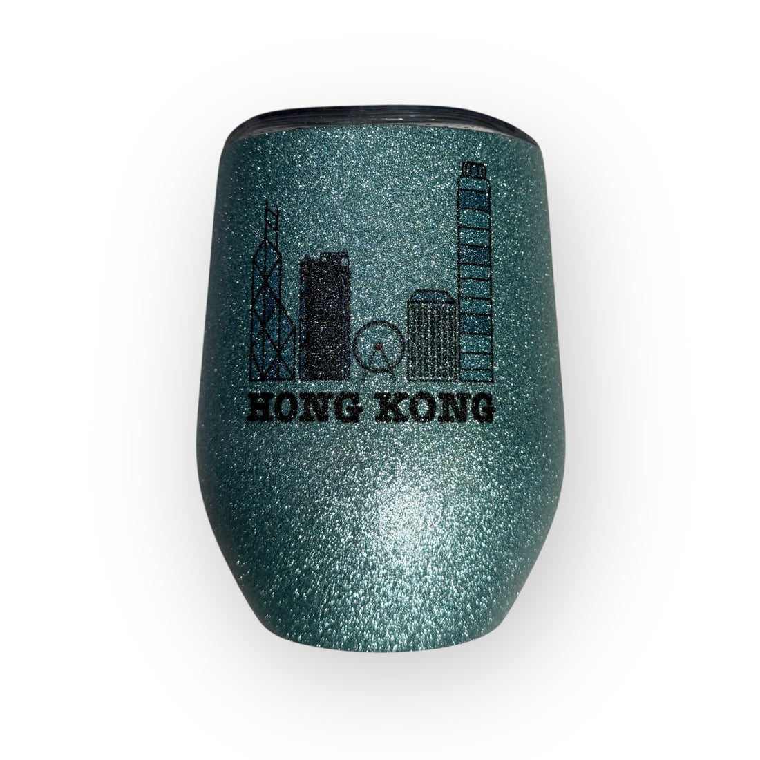 HK Skyline Print Stainless Steel Wine Cup – Insulated Stainless Steel Tumbler