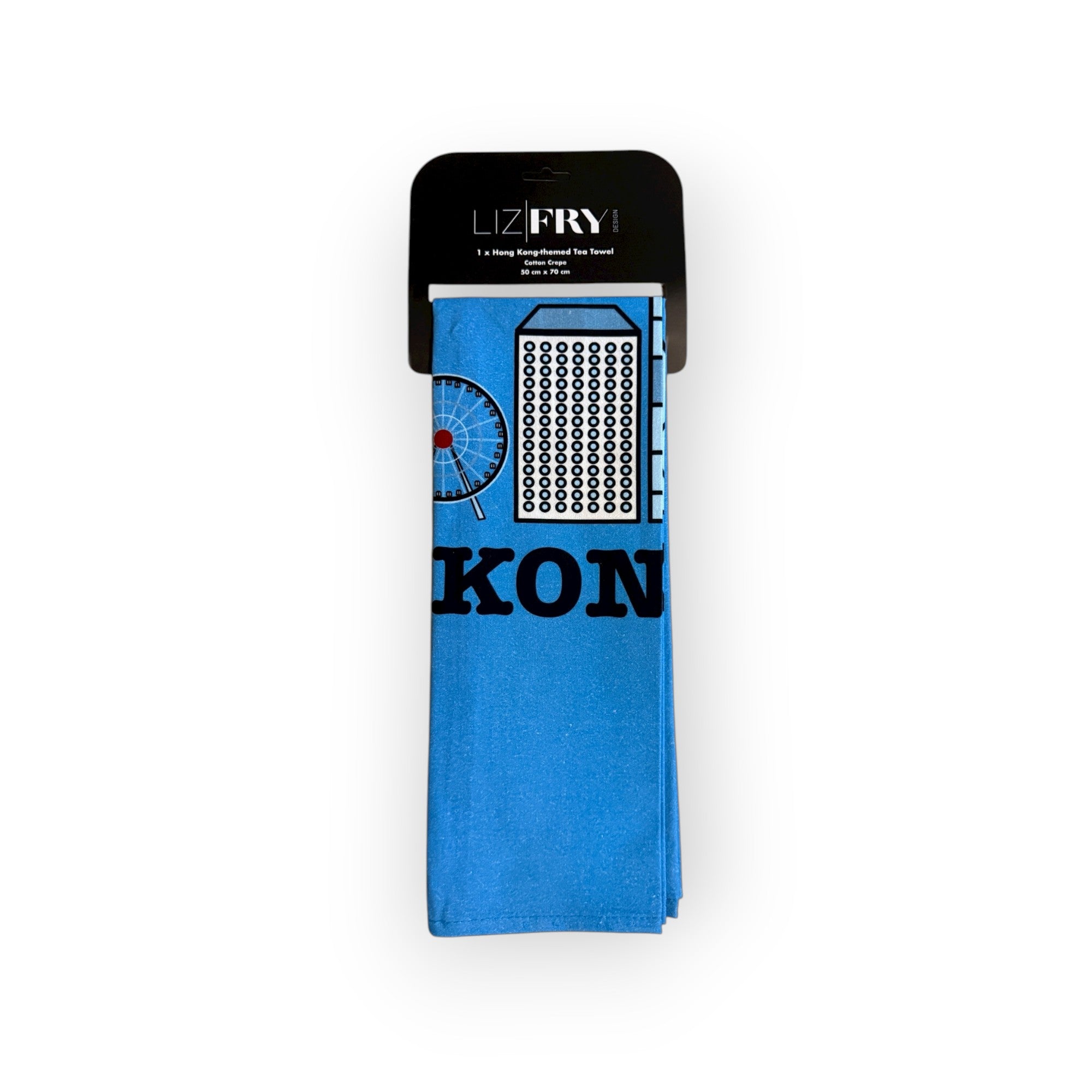 Hong Kong Skyline Tea Towel