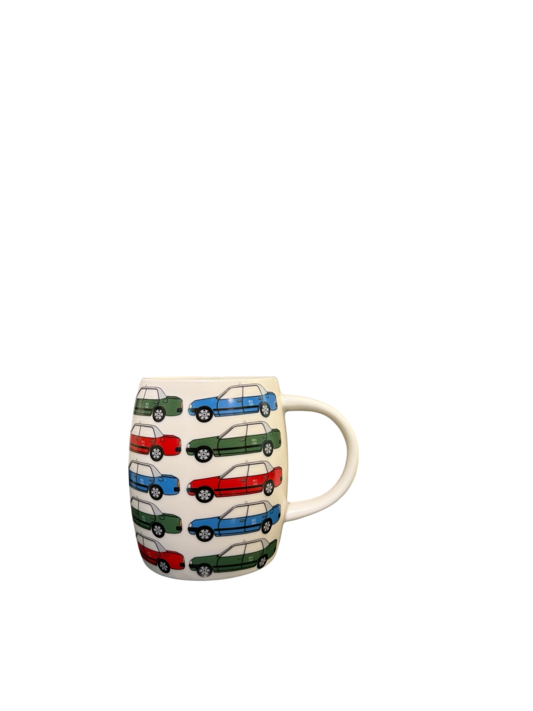 2pc Mug gift set HK Taxi + Lion - boxed