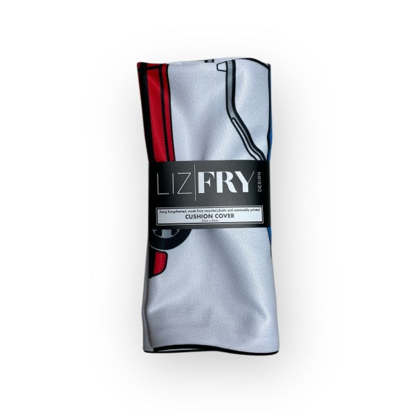 HK Taxis (Placement) Cushion Cover – Decorative Homeware, Made from rPET