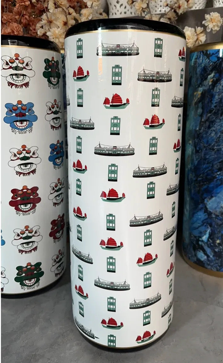 Hong Kong Transport Ceramic Umbrella Stand | Liz Fry Design