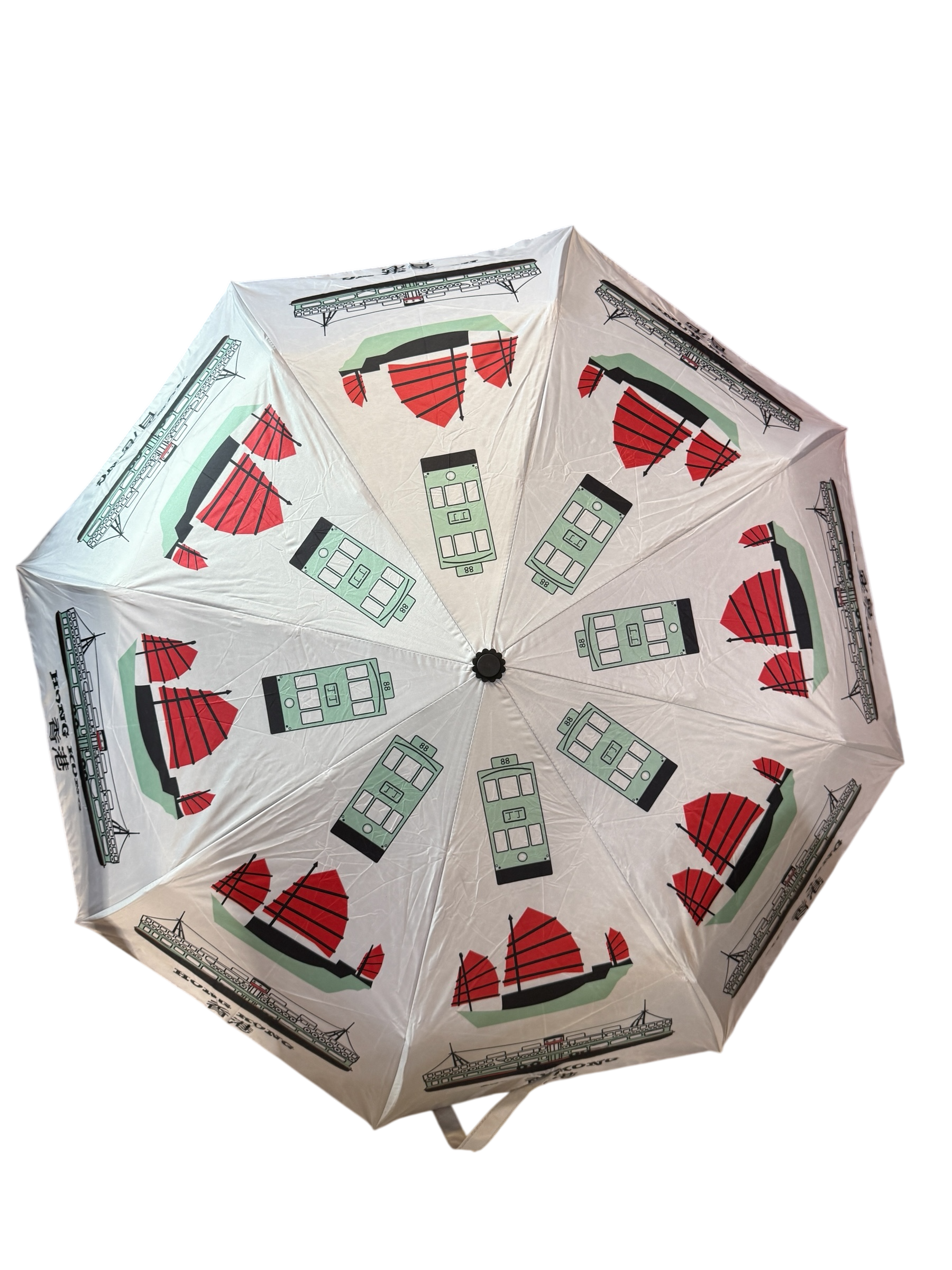 Hong Kong Transport Folding Umbrella