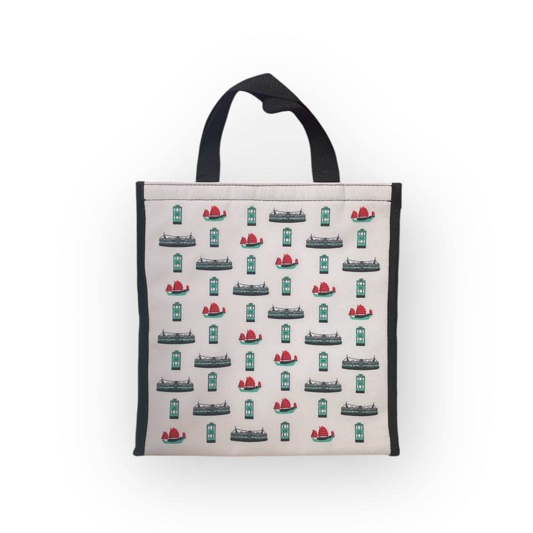 Hong Kong Transport Print Lunch Bag – Insulated Reusable Food Carrier