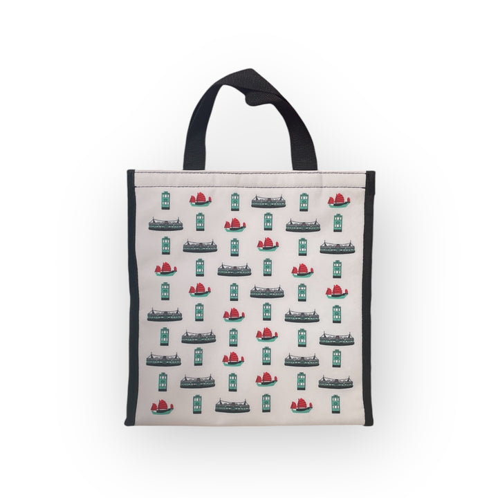 Hong Kong Transport Print Lunch Bag – Insulated Reusable Food Carrier