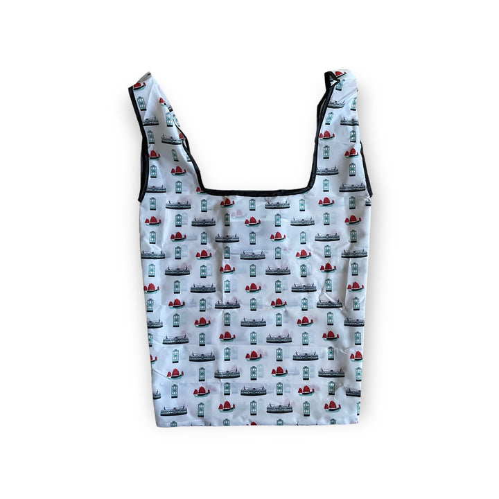 HK Transport Print – Foldable Shopping Bag