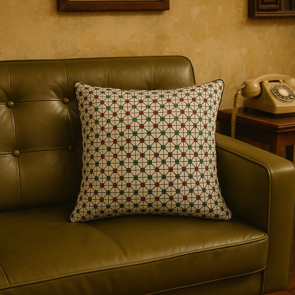 Cat Street Tile Cushion Cover