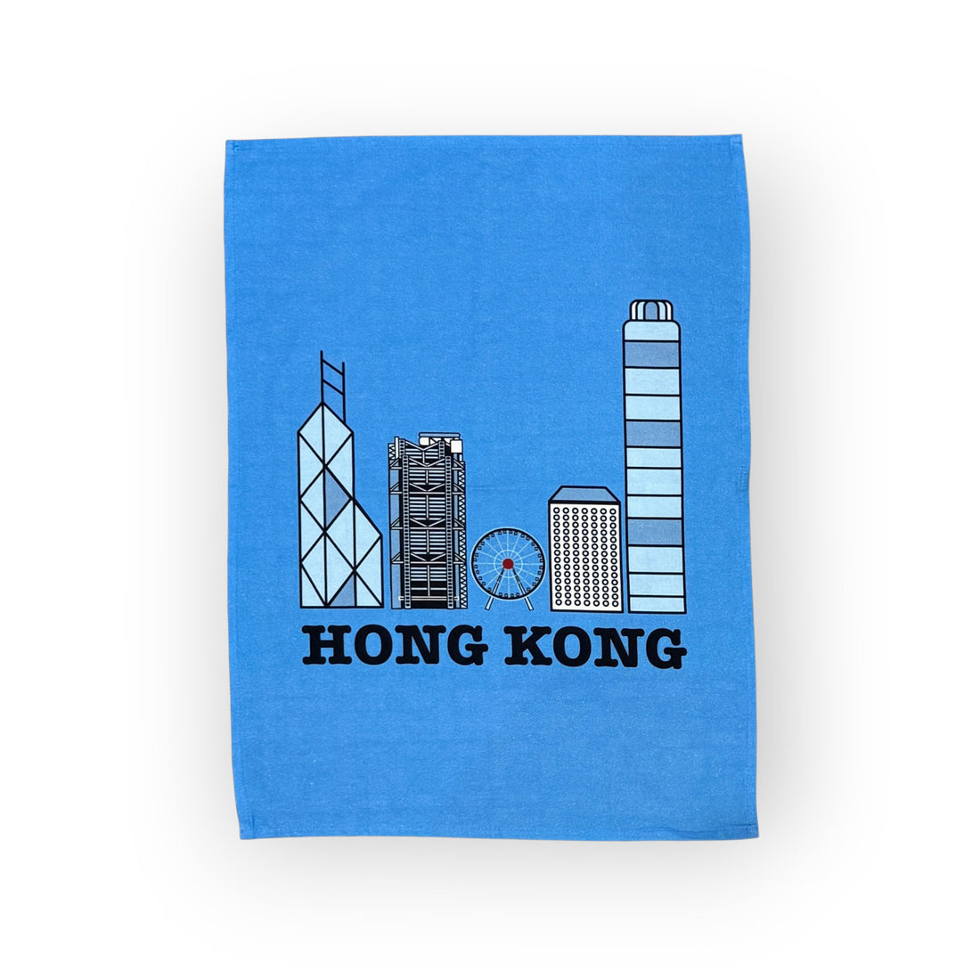 Hong Kong Skyline Tea Towel