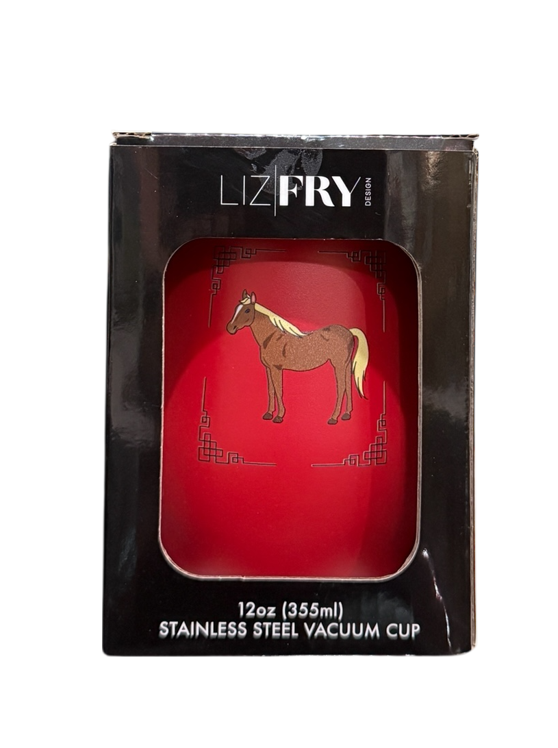 Chinese New Year Horse Vacuum Cup