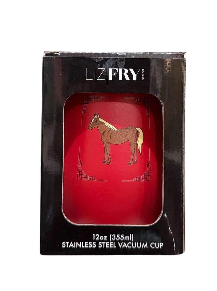 Chinese New Year Horse Vacuum Cup