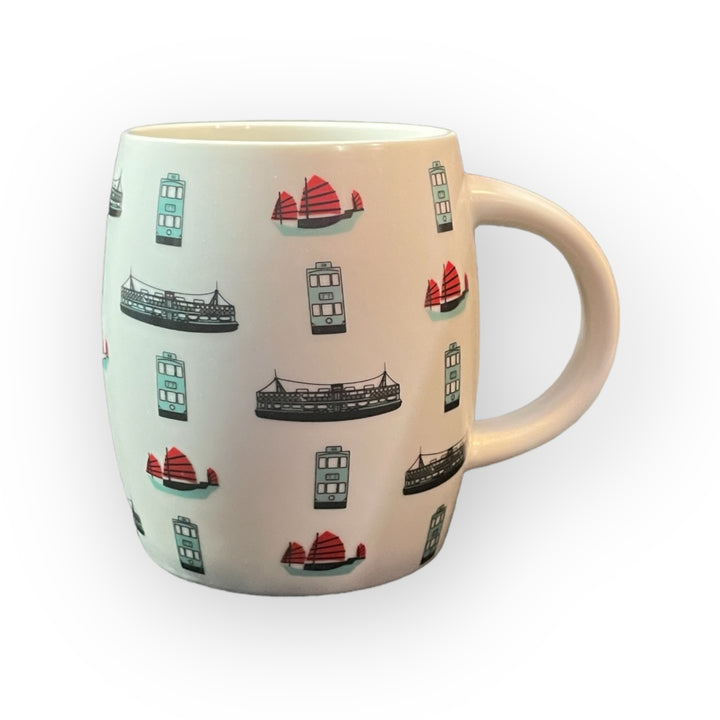 HK Transport Print Ceramic Mug – Liz Fry Design
