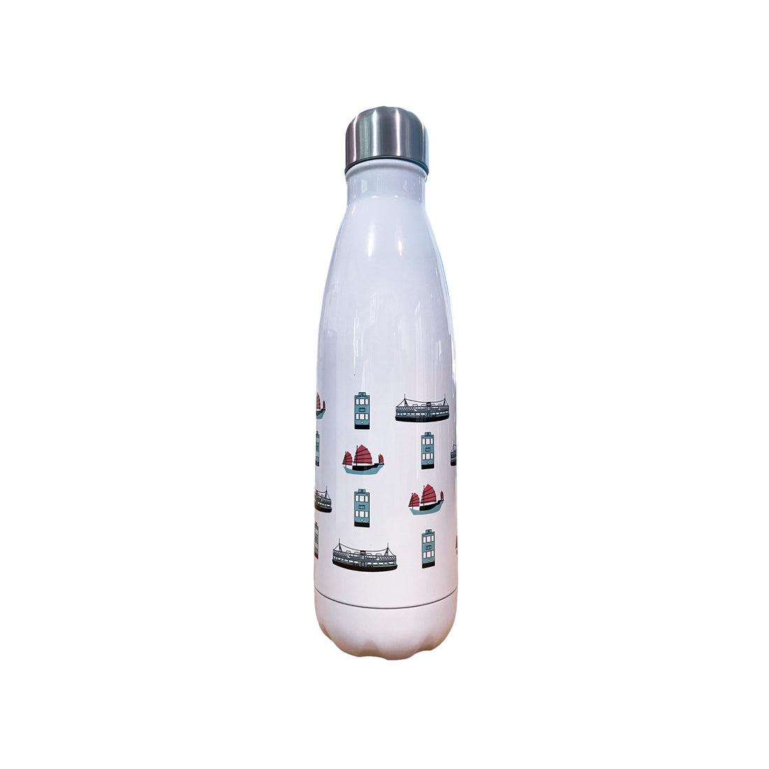 HK Transport Print Vacuum Cola Bottle – Insulated Stainless Steel