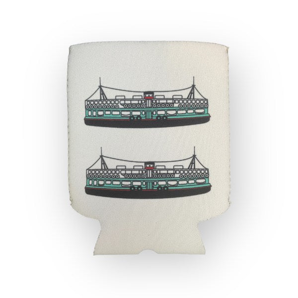 Koozie Set – 6 pc Can Coolers with Hong Kong Motifs