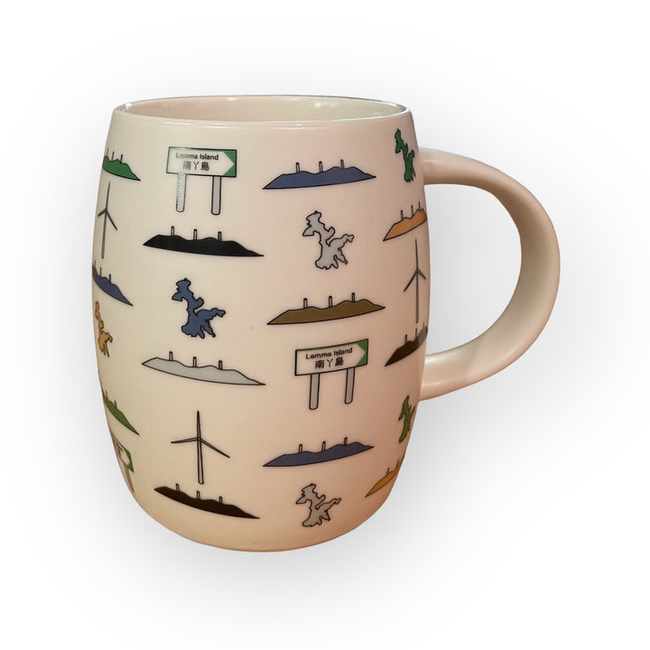 Lamma Island Print Ceramic Mug – Liz Fry Design
