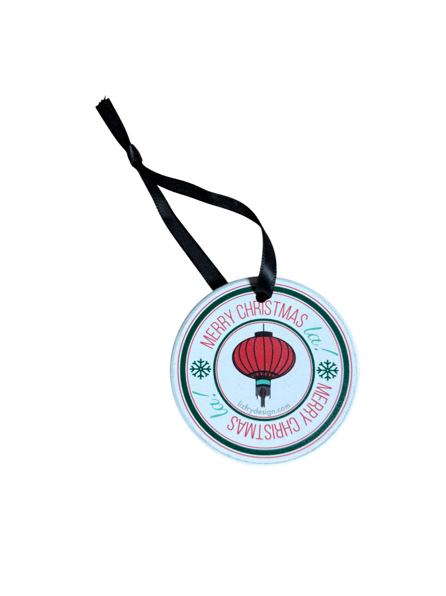 Lantern - Ceramic Ornament - boxed