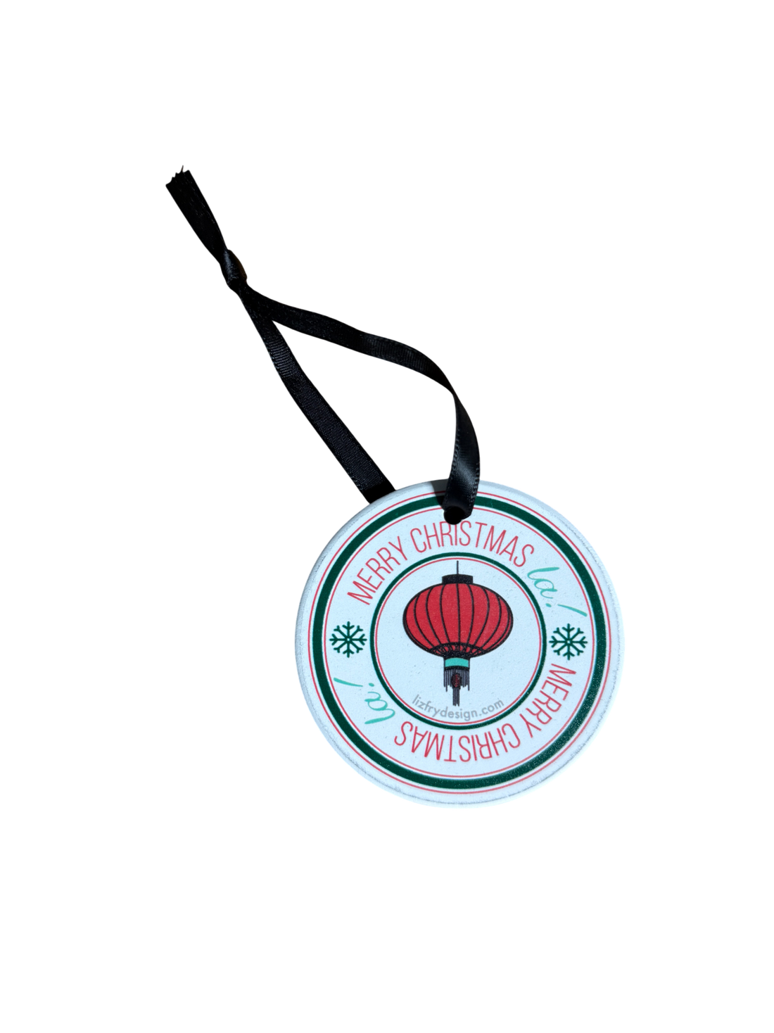 Lantern - Ceramic Ornament - boxed