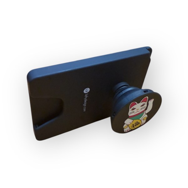 Lucky Cat Magnetic Phone & Card Holder – Hong Kong Fortune Design