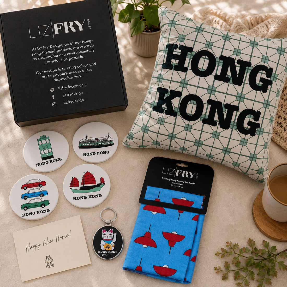 New Home Bundle — Ceramic Coaster Edition