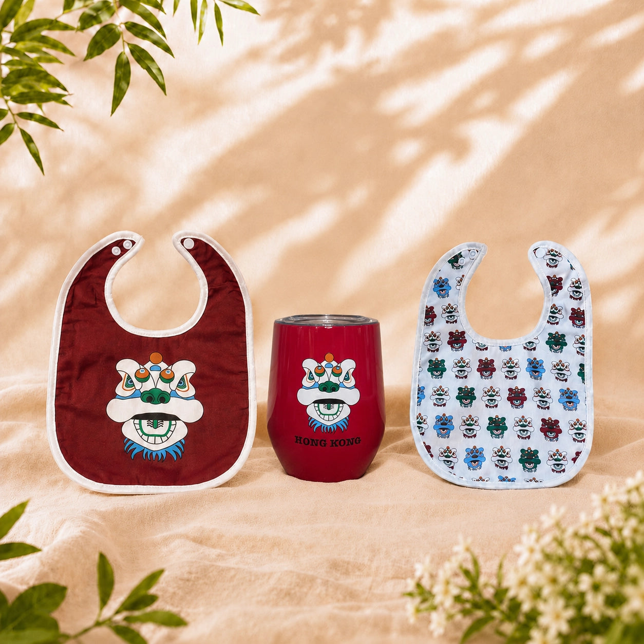 New Baby + Mumma Bundle — Lion Heads Set