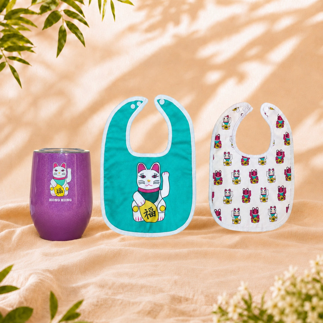 New Baby + Mumma Bundle — Lucky Cats Set