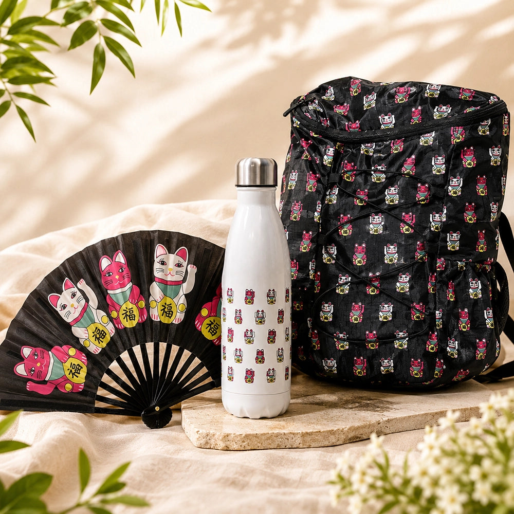 Outdoors Bundle — Lucky Cats Backpack Set