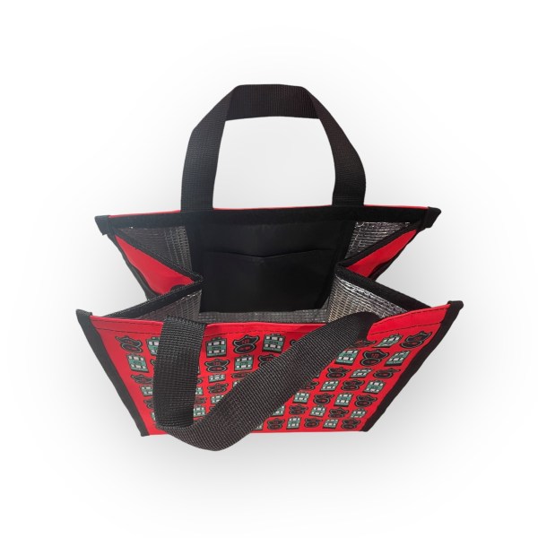 North Point Trams & Pawn Sign Lunch Bag | Reusable Hong Kong Print