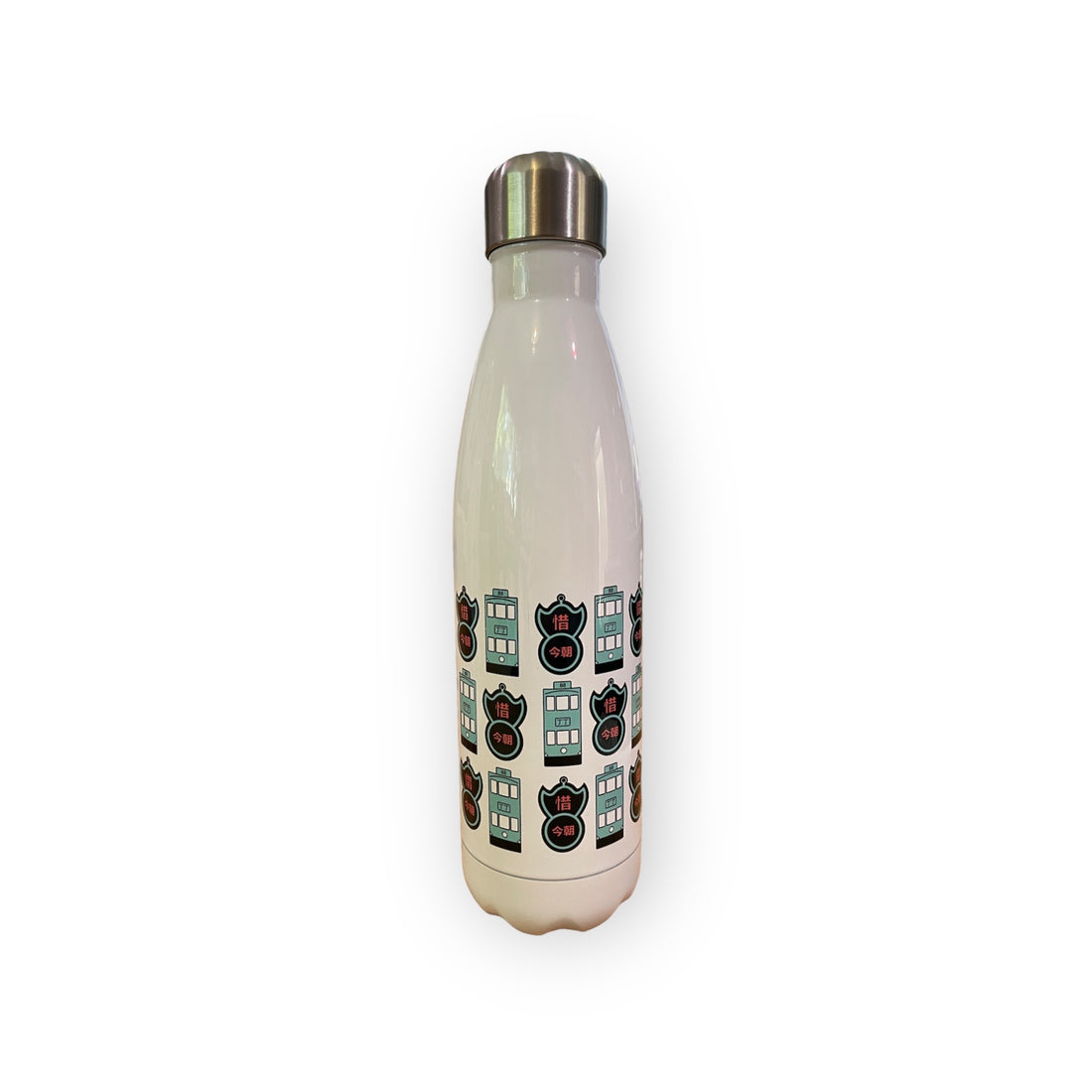 North Point Trams & Pawn Print Vacuum Cola Bottle – Liz Fry Design