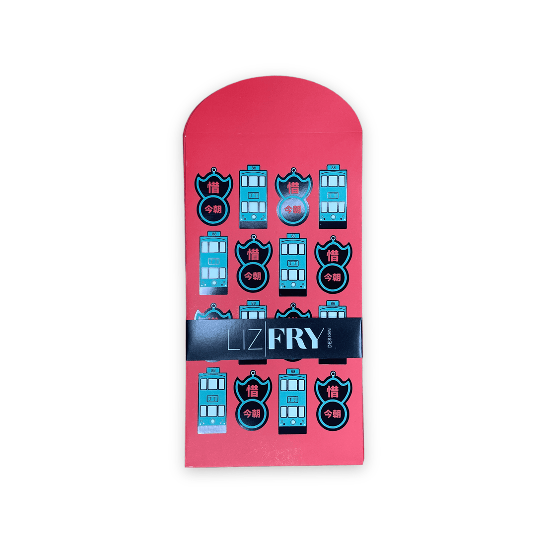 North Point Trams & Pawn Lai See Red Packets | Pack of 10