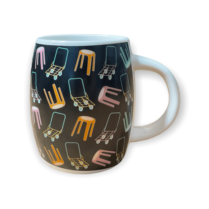 Stanley Street Trolleys & Stools Ceramic Mug | Hong Kong Inspired Design