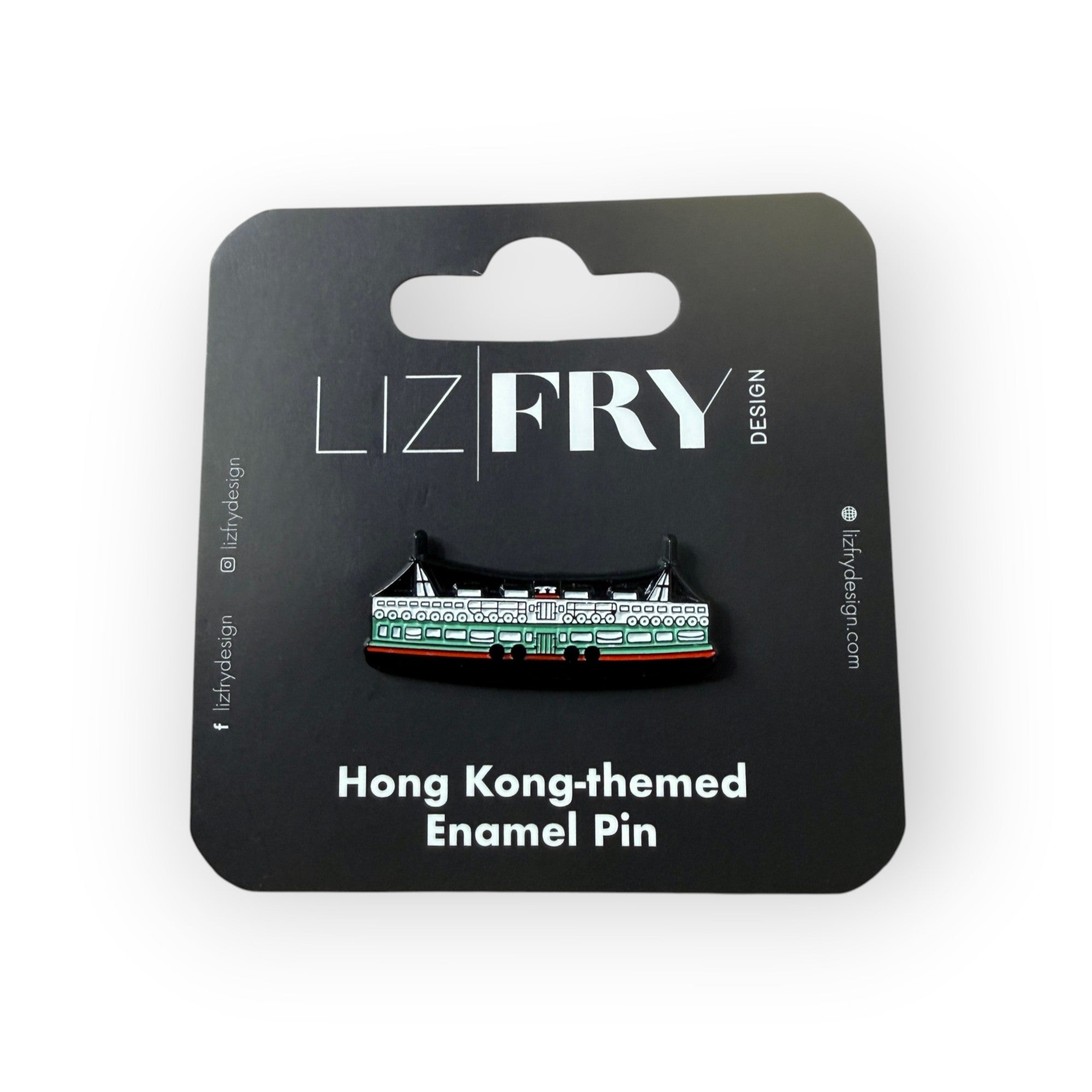 Hong Kong Star Ferry Enamel Pin – 3 cm