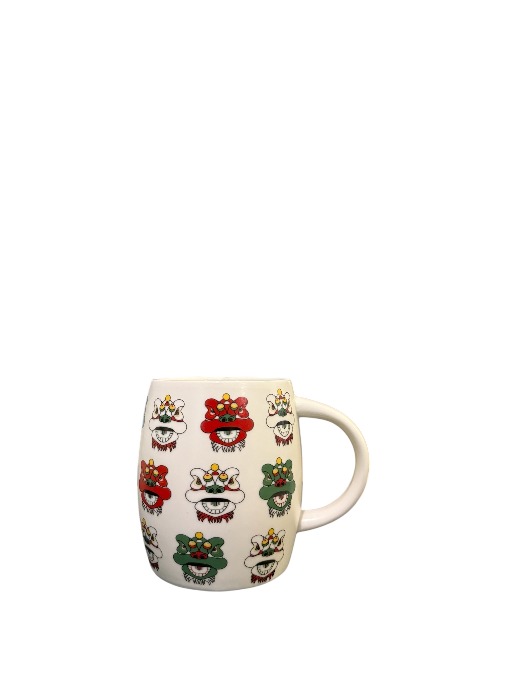 2pc Mug gift set HK Taxi + Lion - boxed