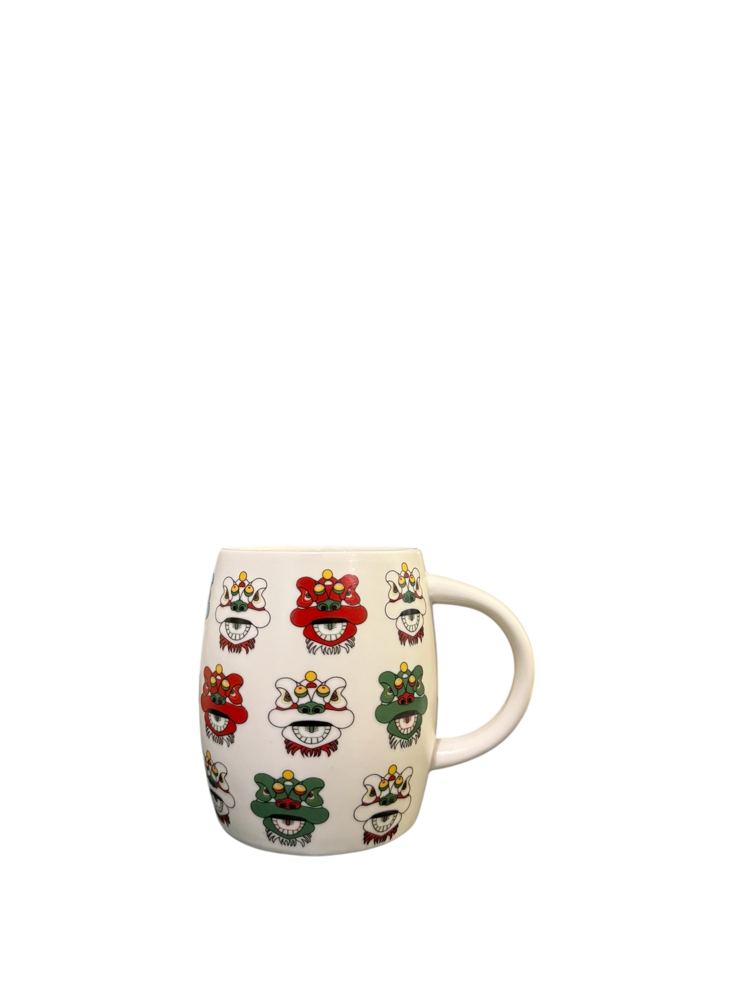 2pc Mug gift set HK Taxi + Lion - boxed