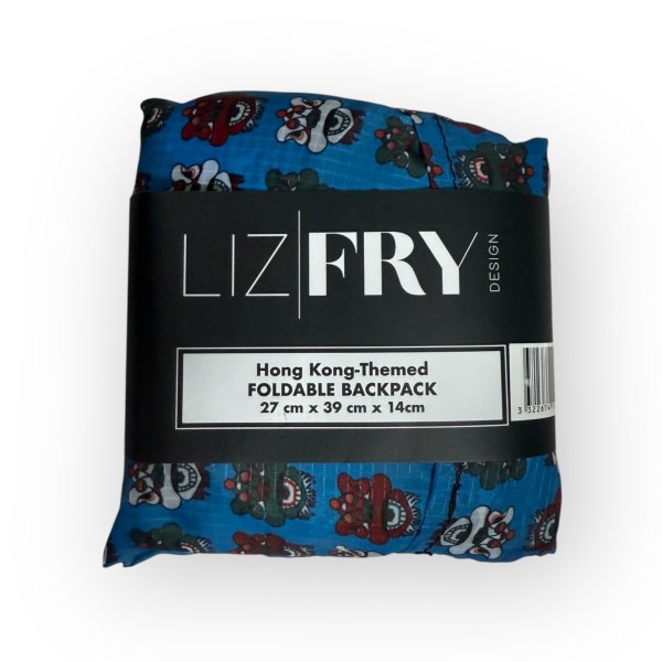 TST Lion Heads Foldable Backpack – Lightweight & Spray-Proof 15L Pack