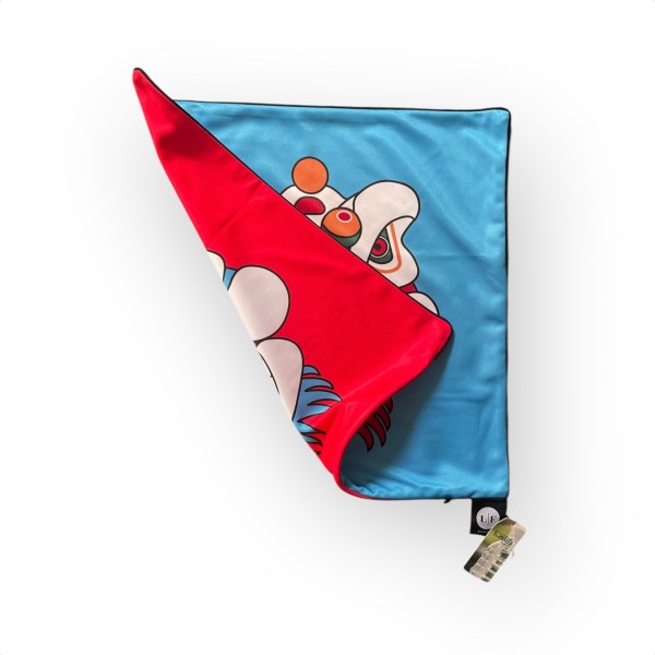 TST Lion Heads Cushion Cover (Double-Sided) – Decorative Homeware, 100% Cotton