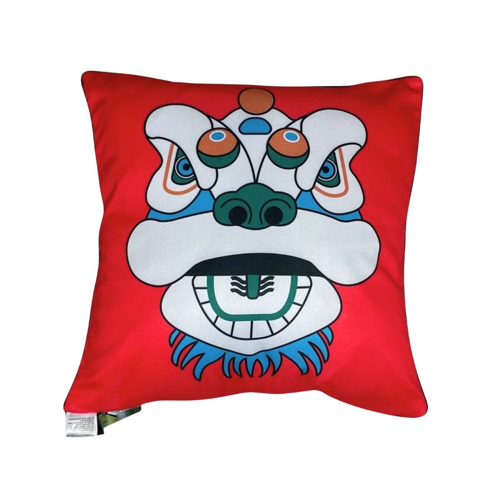 TST Lion Heads Cushion Cover