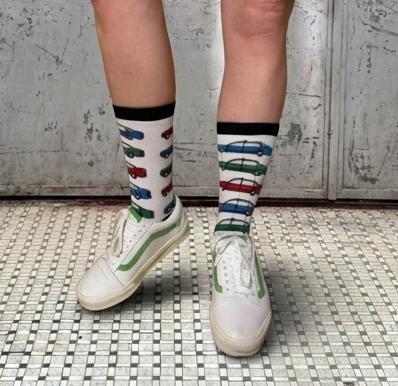 The Vibrant Hong Kong Bamboo Sock 3-Pack