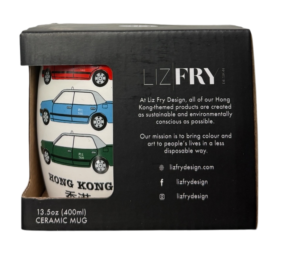 Hong Kong Taxi Ceramic Mug